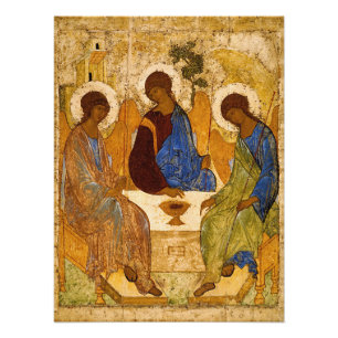 Holy Trinity by Andrey Rublev Photo Print