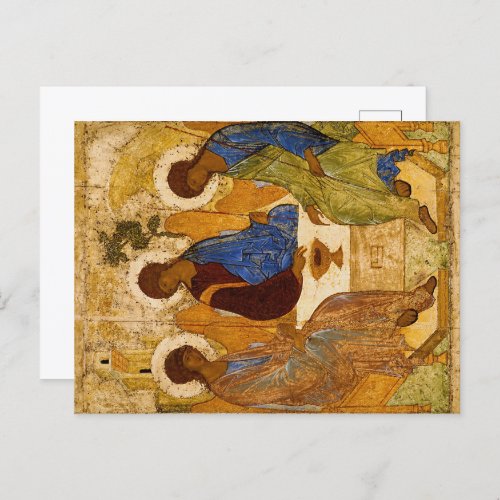 Holy Trinity by Andrey Rublev Postcard