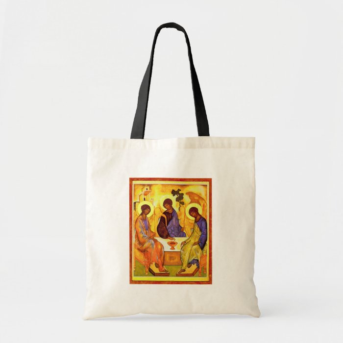 Holy Trinity By Rublã«V Andrej (Best Quality) Canvas Bag