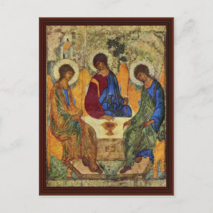Holy Trinity By Rublã«V Andrej Postcard