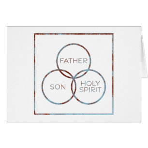 Holy Trinity Father Son Holy Spirit Cards
