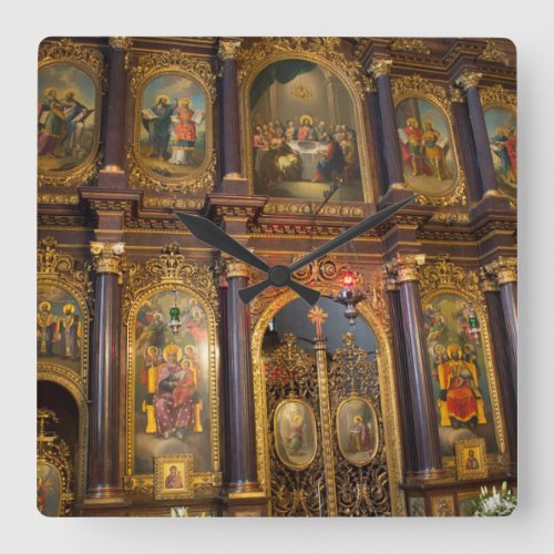Holy Trinity Greek Orthodox Church Square Wall Clock