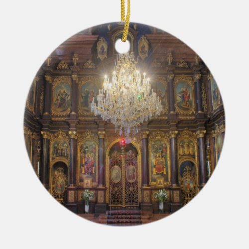 Holy Trinity Greek Orthodox Church Vienna Austria Ceramic Ornament