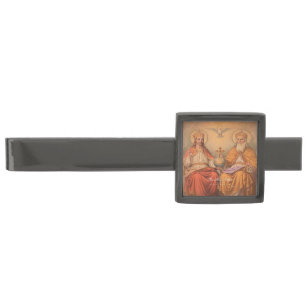 Holy Trinity Gunmetal Finish Tie Bar