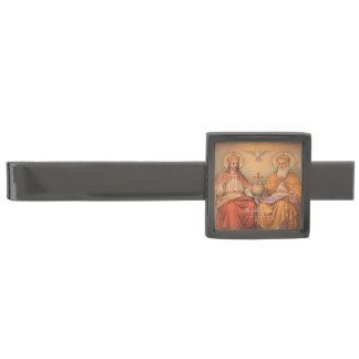 Holy Trinity Gunmetal Finish Tie Bar
