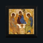 Holy Trinity Icon Rublev Byzantine Catholic Gift Box<br><div class="desc">Holy Trinity - famous icon painted by Andrei Rublev</div>
