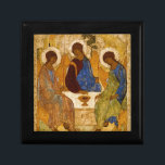 Holy Trinity Icon Rublev Byzantine Catholic Gift Box<br><div class="desc">Holy Trinity - famous icon painted by Andrei Rublev</div>