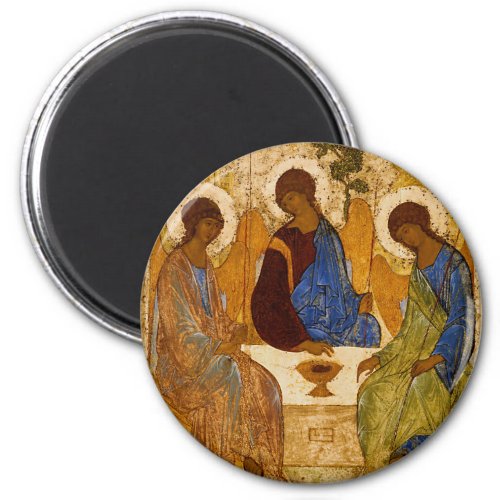 Holy Trinity Icon Rublev  Magnet