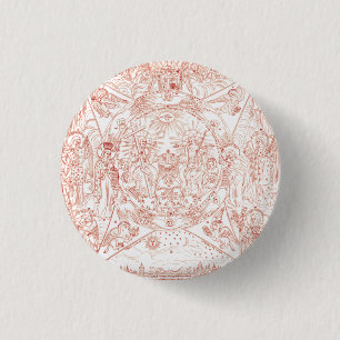 Holy Trinity in Glory Button