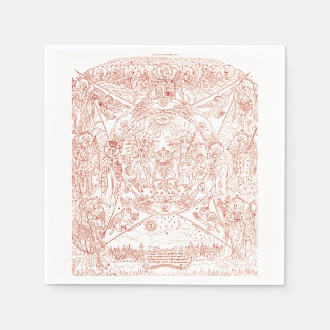 Holy Trinity in Glory Napkins (Front)