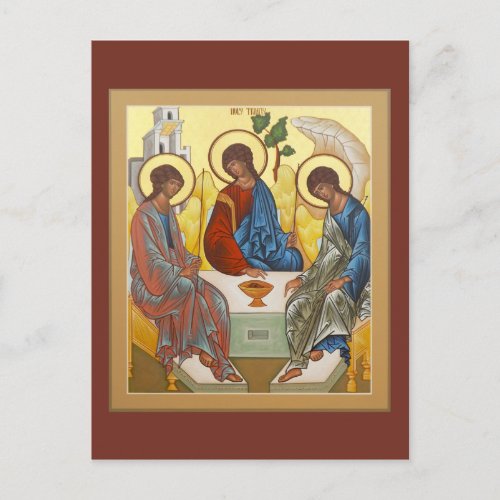 Holy Trinity Prayer Card