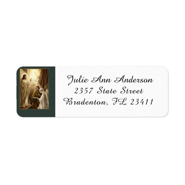 Holy Trinity Return Address Label (Front)