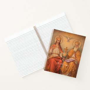 Holy Trinity with Prayer Notebook