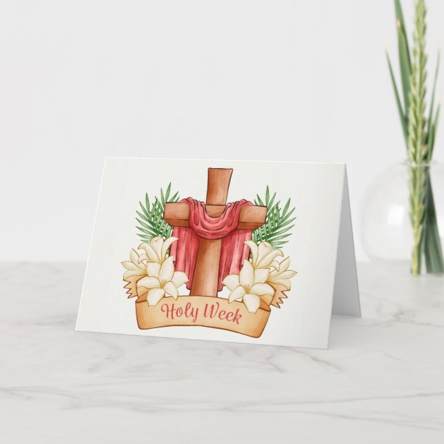 Holy Week Card (Front)