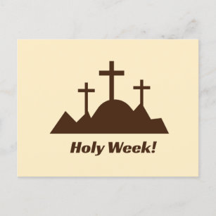 Holy Week - Easter Holiday Postcard