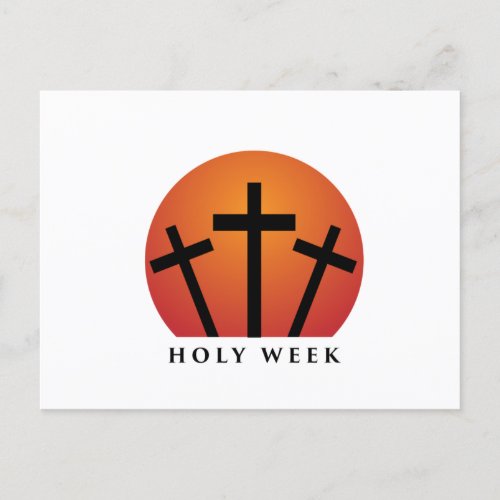 Holy Week Holiday Postcard