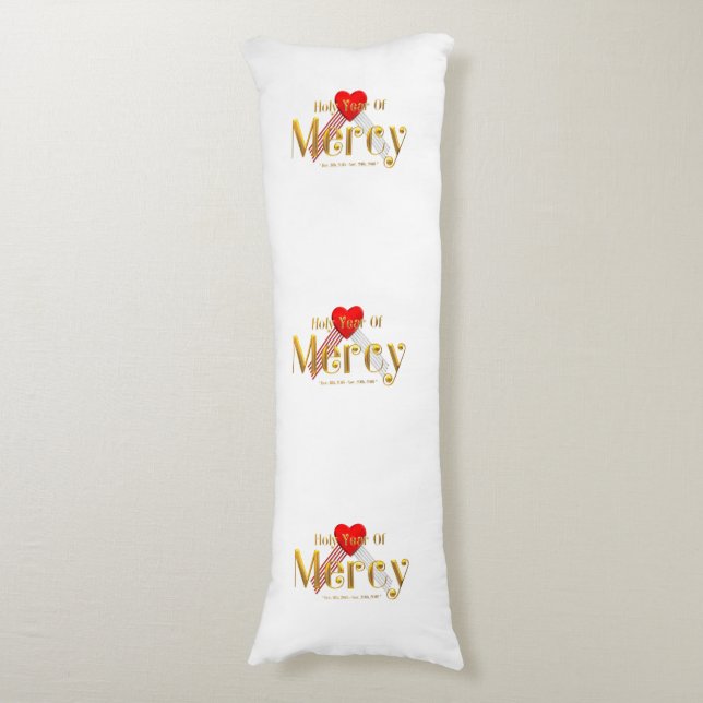 Holy Year of Mercy Body Pillow (Front Vertical)