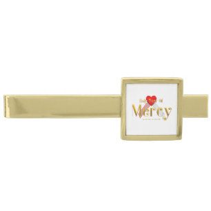 Holy Year of Mercy Gold Finish Tie Bar