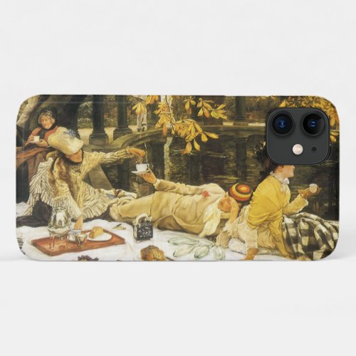 Holyday the Picnic by James Tissot Victorian Art iPhone 11 Case