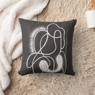 holydays_4_sweet valentine throw pillow