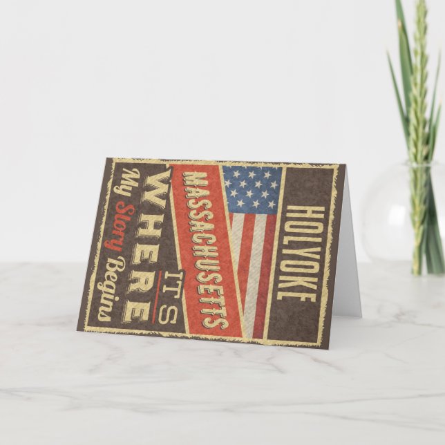 Holyoke Massachusetts Card (Front)