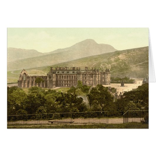Holyrood Palace, Edinburgh, Scotland Cards (Front Horizontal)