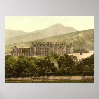 Holyrood Palace, Edinburgh, Scotland Poster