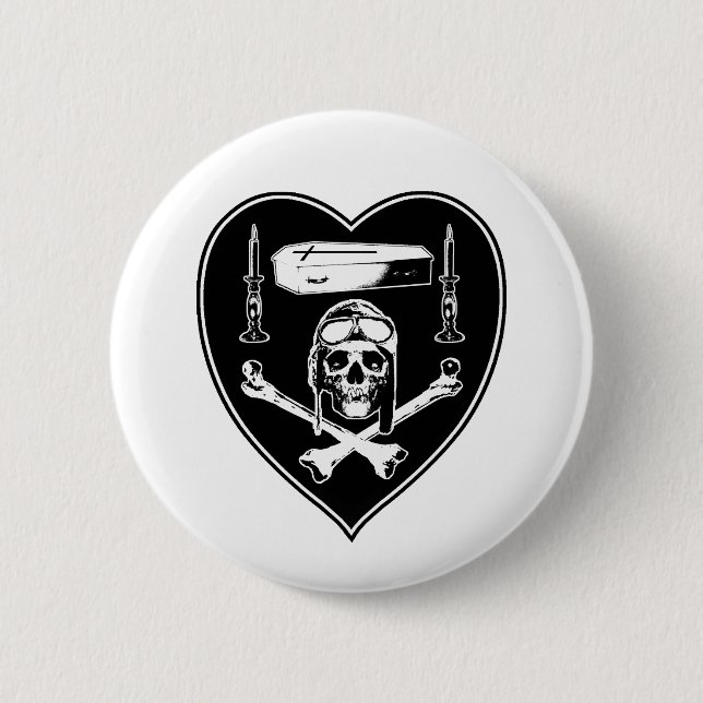 Homage à Nungesser Pinback Button (Front)