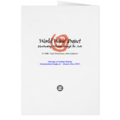 Homage to Andean Women/Folding Card (Back)