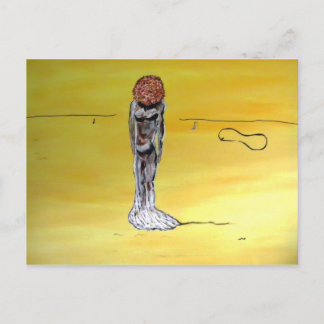 Homage to Dali Postcard