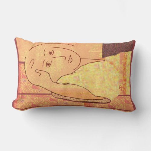 homage to matisse lumbar pillow