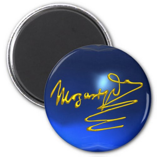 HOMAGE TO MOZARTblue sapphire Magnet