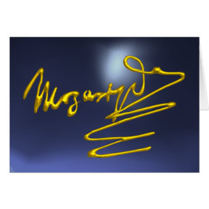 HOMAGE TO MOZART, Blue Topaz Cards