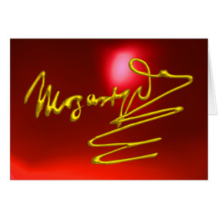 HOMAGE TO MOZART, Red Ruby Cards