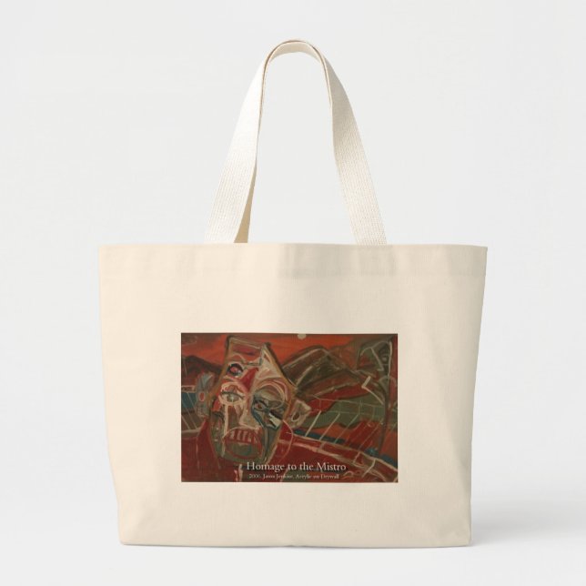 homage to the mistro large tote bag (Front)