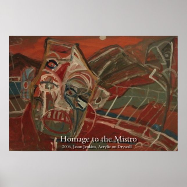 HOMAGE TO THE MISTRO POSTER (Front)