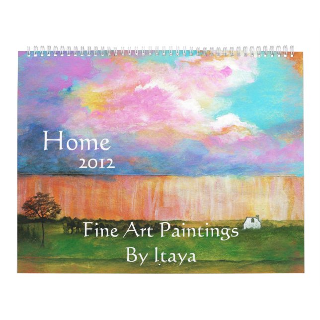 HOME 2012 HUGE Calendar Fine Art Paintings (Cover)
