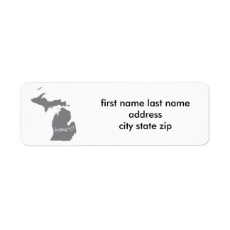 Home <3 Michigan Label