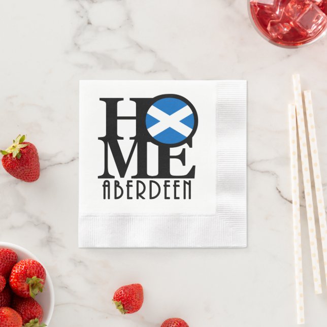 HOME Aberdeen Scotland Napkins (Insitu)