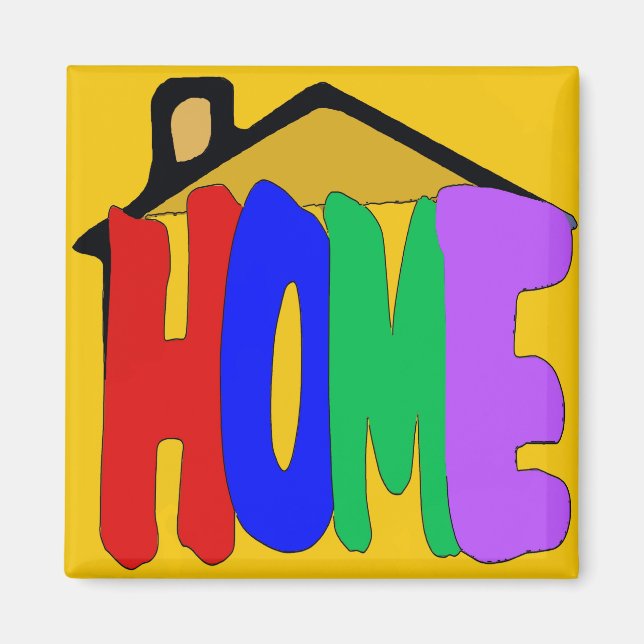 Home Abstract Magnet (Front)