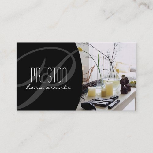 Home Accents Business Card