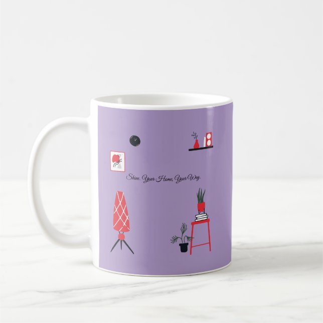Home Aesthetic Diy Design For Women  Coffee Mug (Left)