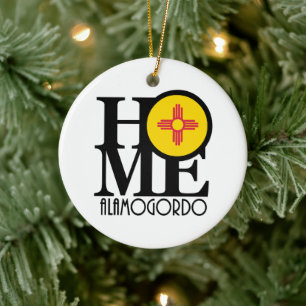 HOME Alamogordo Stone Coaster Ceramic Ornament