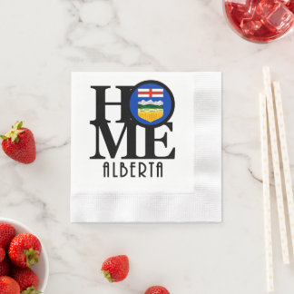 HOME Alberta Canada Napkins
