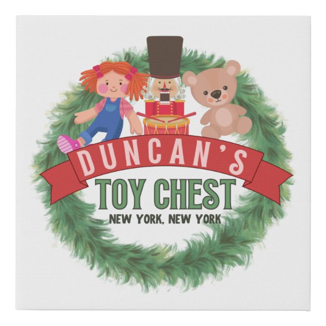 Home Alone 2 Duncan's Toy Chest Canvas Print (Front)