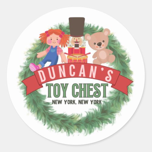 Home Alone 2 Duncans Toy Chest Stickers