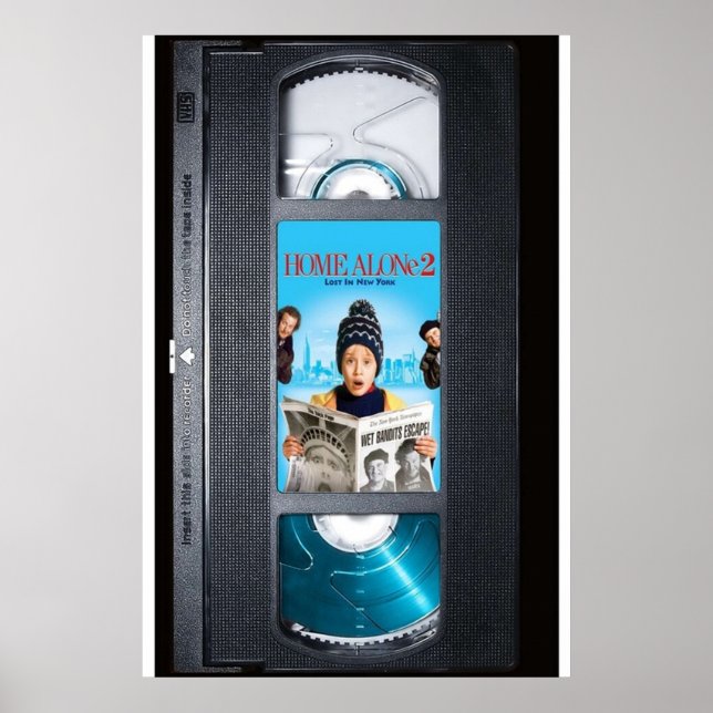 Home Alone 2 vhs Poster (Front)
