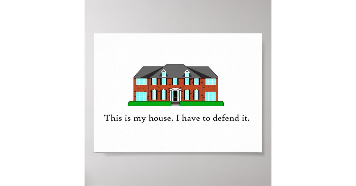 Home Alone House Poster | Zazzle