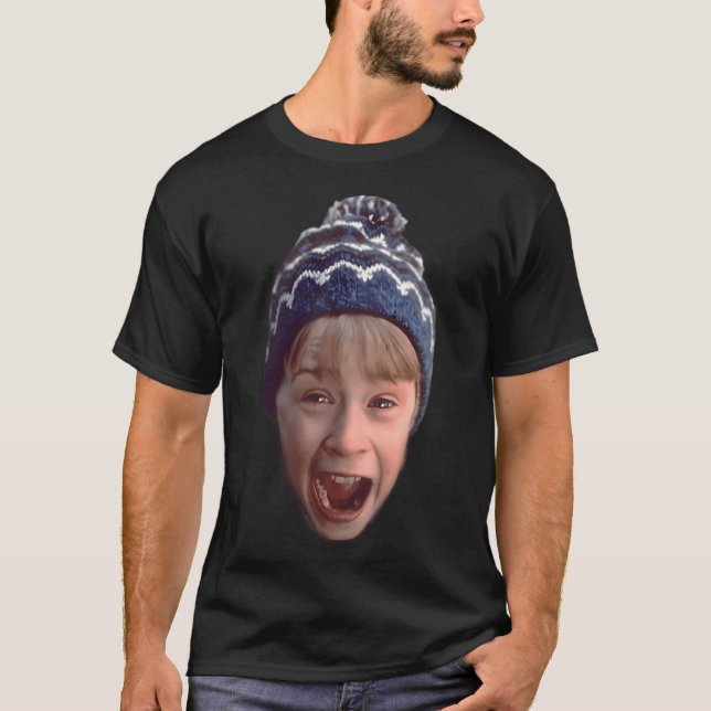 Home Alone Kevin Scream T-Shirt (Front)