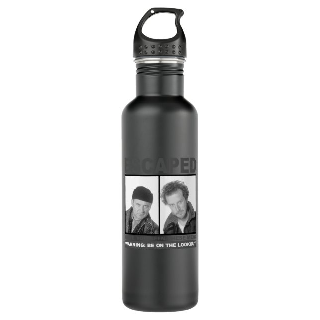 Home Alone Wet Bandits Stainless Steel Water Bottle (Front)